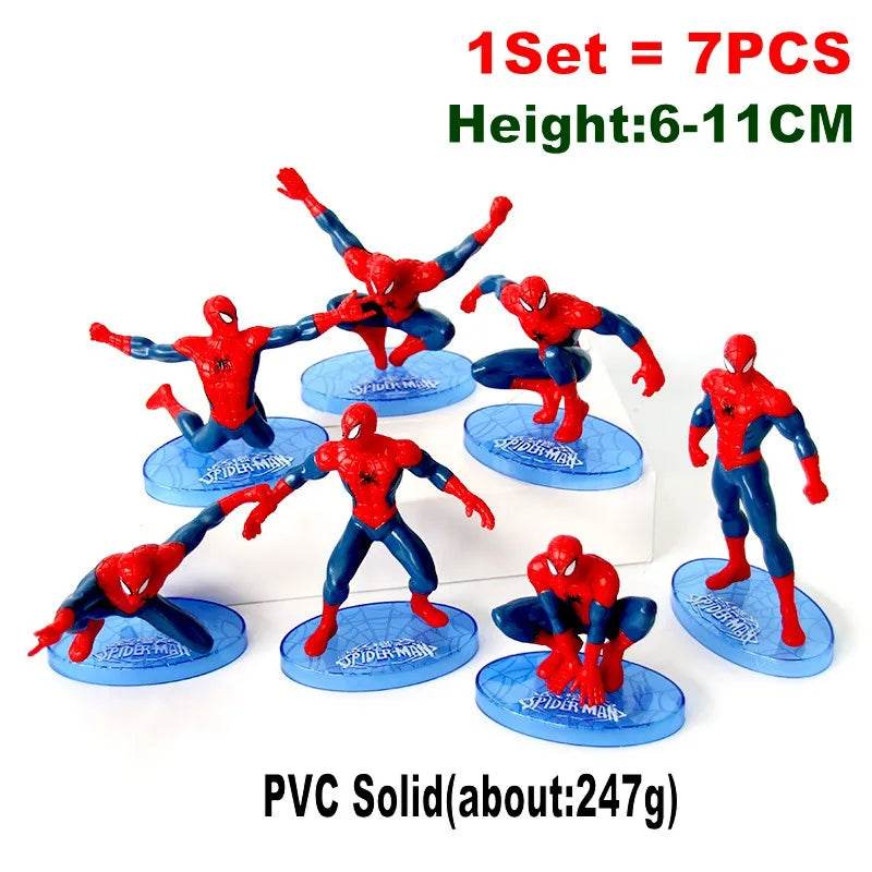 Vibrant Spiderman Wall Stickers 3D PVC For Kids Room - ToylandEU