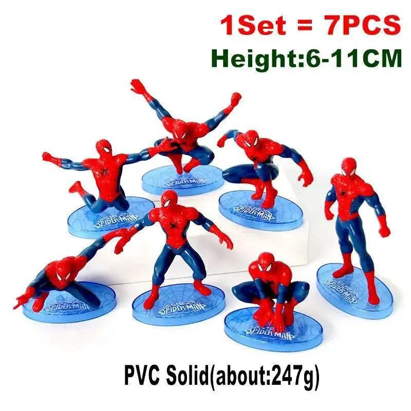  Vibrant Spiderman Wall Stickers 3D PVC Toyland EU -  ToylandEU™