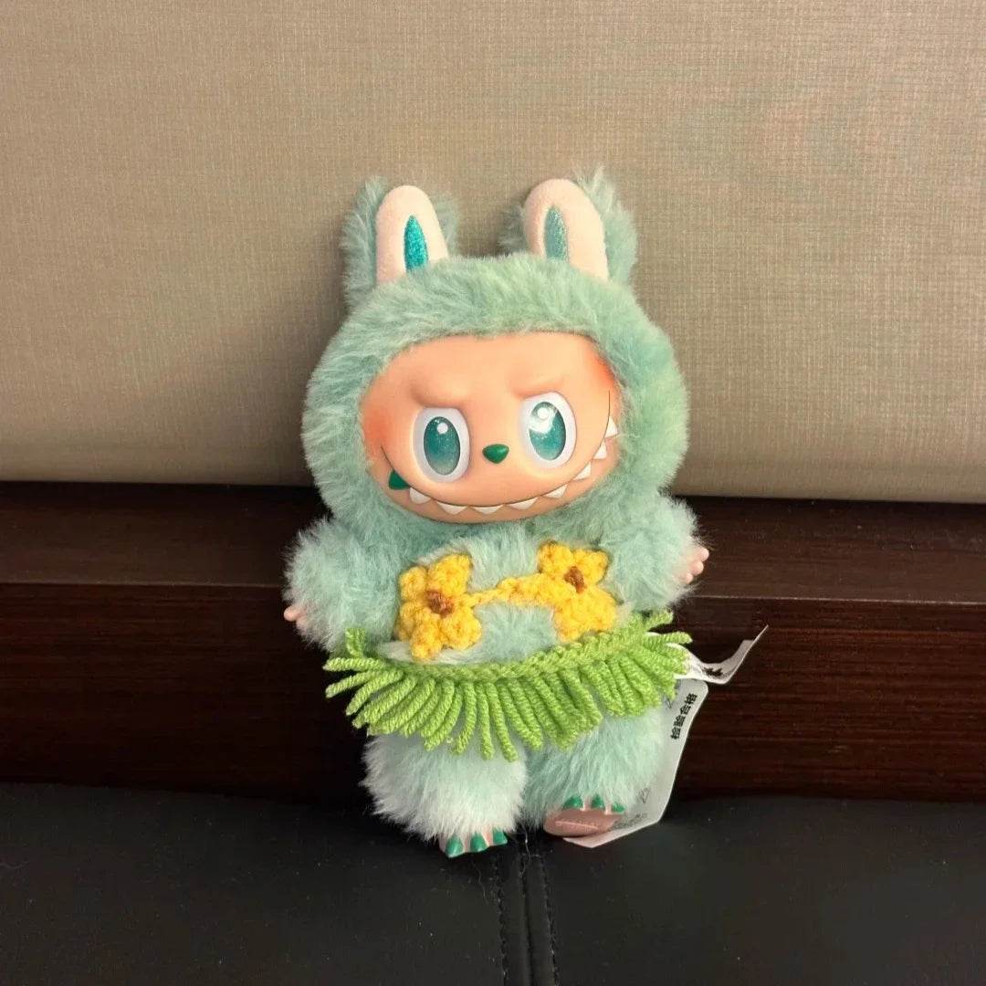 Vibrant Summer Bikini Doll Accessories Set with Colorful Floral Design for Labubu V1 V2 V3 Dolls Labubu - ToylandEU