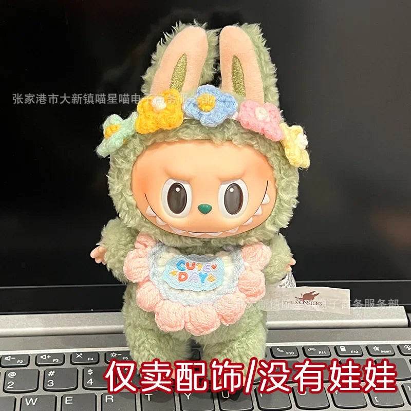 Vibrant Summer Bikini Doll Accessories Set with Colorful Floral Design for Labubu V1 V2 V3 Dolls Labubu - ToylandEU