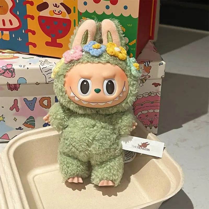 Vibrant Summer Style Bikini Set for 17 cm Labubu Doll with Trendy Swimsuit Design Labubu - ToylandEU