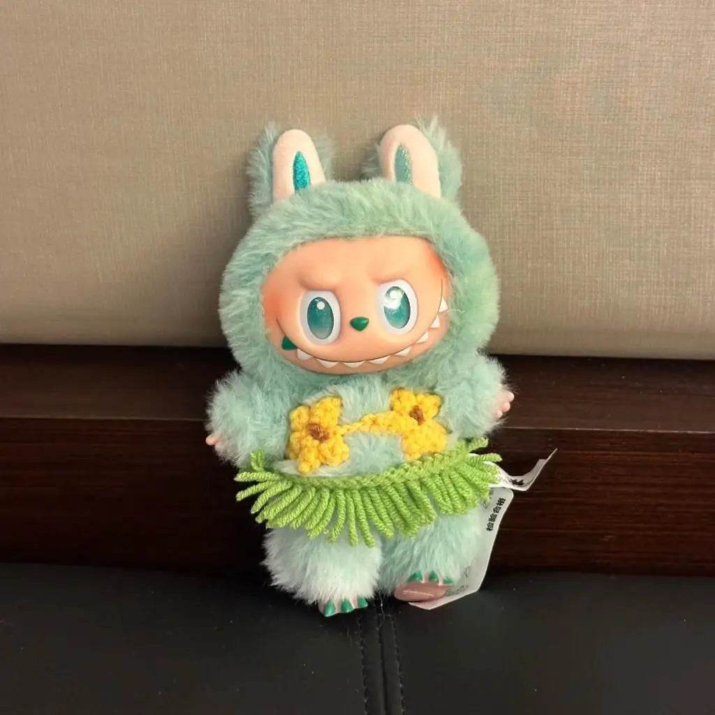 Vibrant Summer Style Bikini Set for 17 cm Labubu Doll with Trendy Swimsuit Design Labubu - ToylandEU