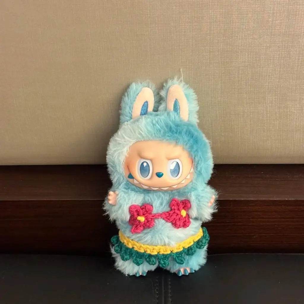 Vibrant Summer Style Bikini Set for 17 cm Labubu Doll with Trendy Swimsuit Design Labubu - ToylandEU