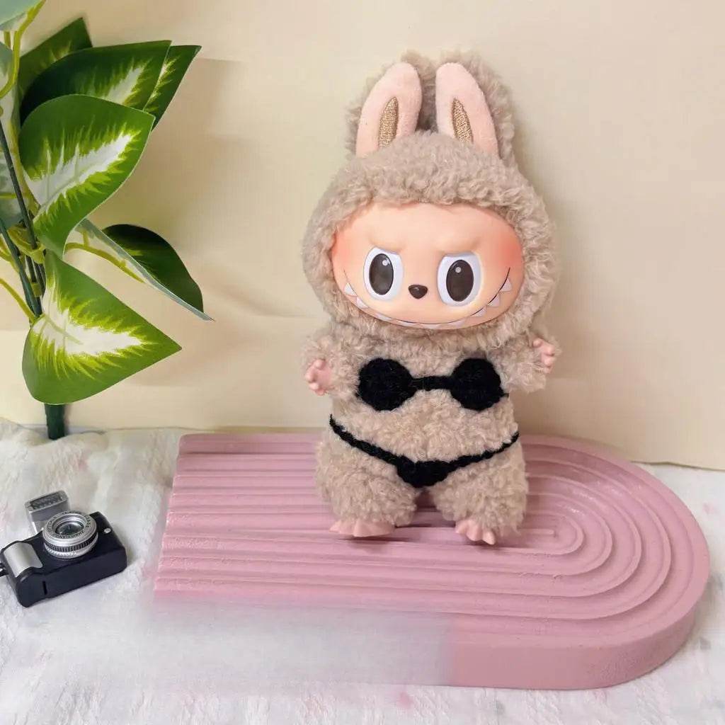 Vibrant Summer Style Bikini Set for 17 cm Labubu Doll with Trendy Swimsuit Design Labubu - ToylandEU