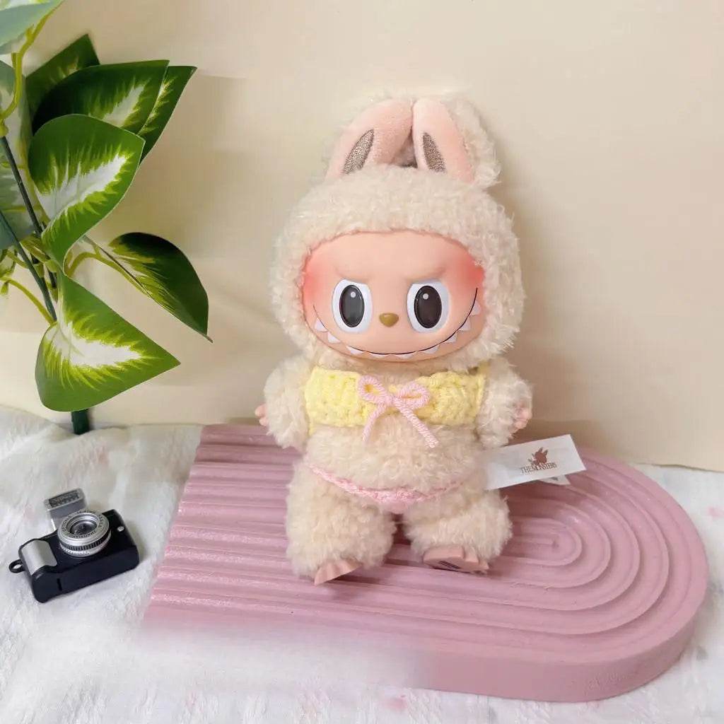 Vibrant Summer Style Bikini Set for 17 cm Labubu Doll with Trendy Swimsuit Design Labubu - ToylandEU