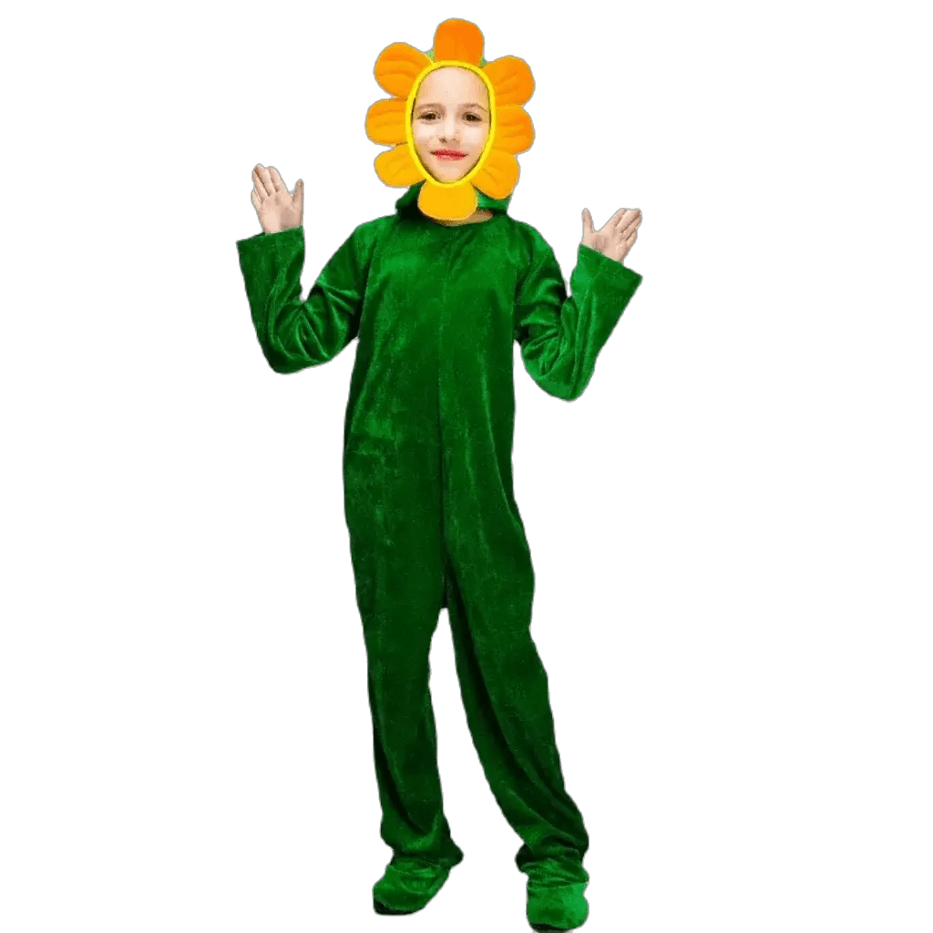  Vibrant Sunflower Kids' Costume with Headwear for Halloween Fun -  ToylandEU™