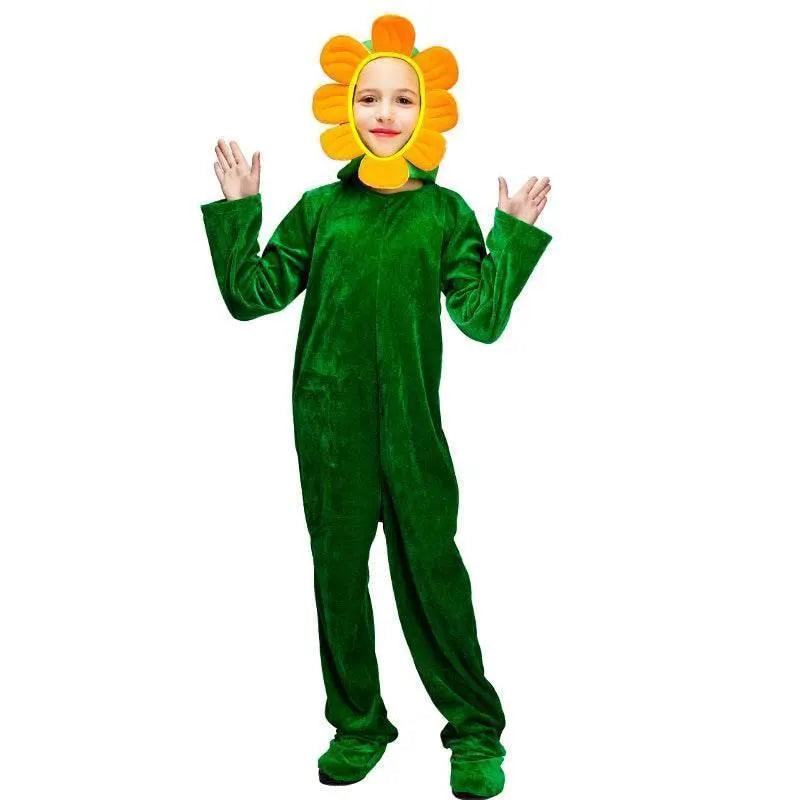  Vibrant Sunflower Kids' Costume with Headwear for Halloween Fun -  ToylandEU™