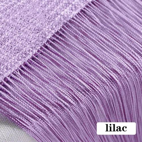 Vibrant Thread Curtains for Stylish Room Separation & Window Decor - ToylandEU