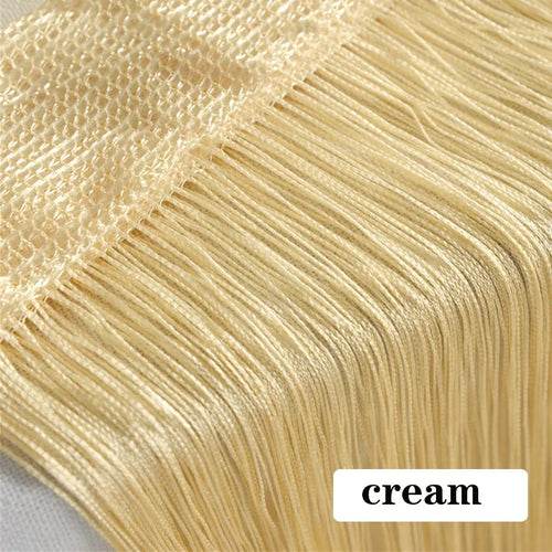 Vibrant Thread Curtains for Stylish Room Separation & Window Decor - ToylandEU