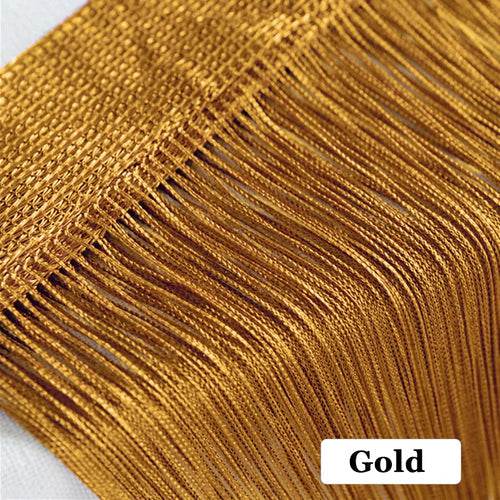 Vibrant Thread Curtains for Stylish Room Separation & Window Decor - ToylandEU