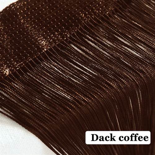 Vibrant Thread Curtains for Stylish Room Separation & Window Decor - ToylandEU