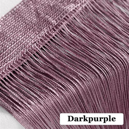 Vibrant Thread Curtains for Stylish Room Separation & Window Decor - ToylandEU