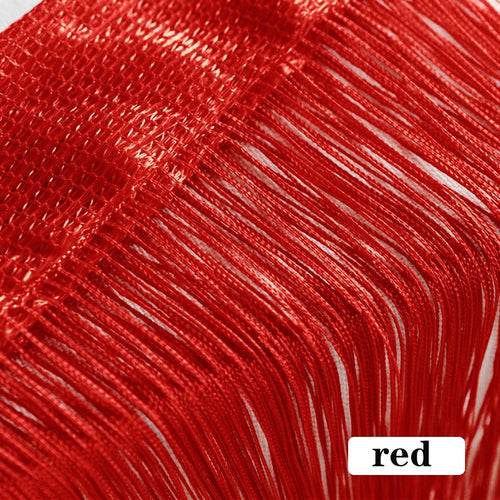 Vibrant Thread Curtains for Stylish Room Separation & Window Decor - ToylandEU