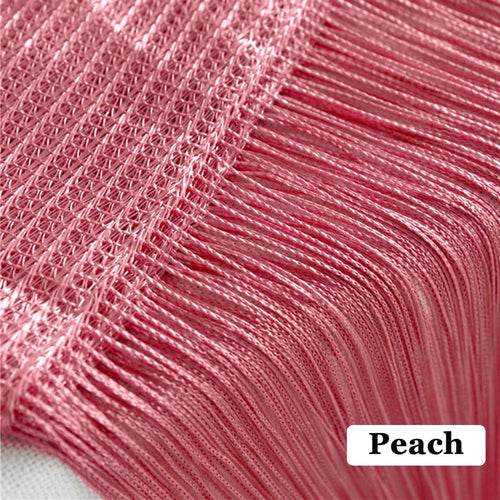 Vibrant Thread Curtains for Stylish Room Separation & Window Decor - ToylandEU