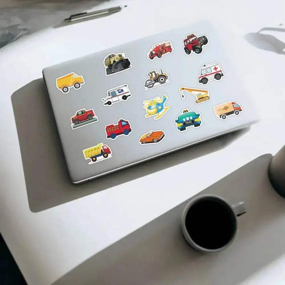  Bright Truck Car Stickers Waterproof PVC Toyland EU -  ToylandEU™