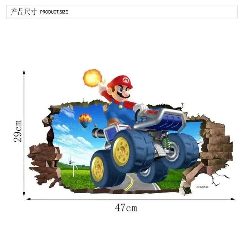  Vibrant Wall Sticker 3D Cartoon Decor Toyland EU -  ToylandEU™