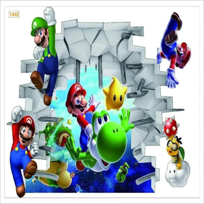  Vibrant Wall Sticker 3D Cartoon Decor Toyland EU -  ToylandEU™