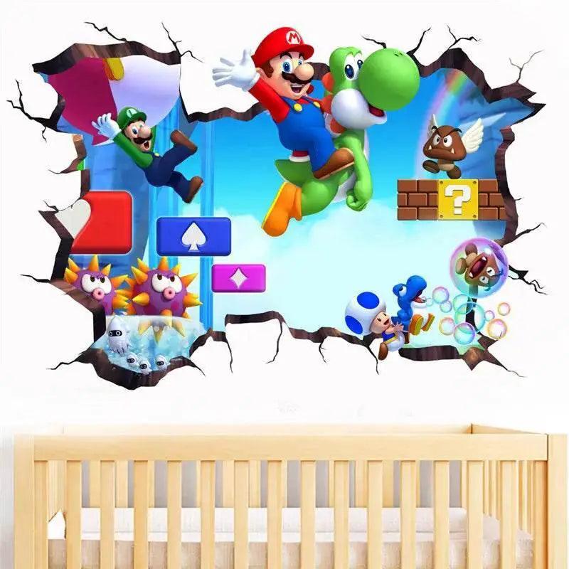  Vibrant Wall Sticker 3D Cartoon Decor Toyland EU -  ToylandEU™
