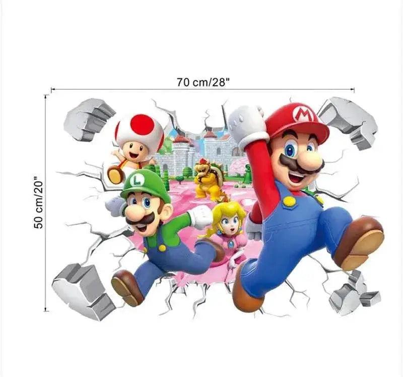  Vibrant Wall Sticker 3D Cartoon Decor Toyland EU -  ToylandEU™