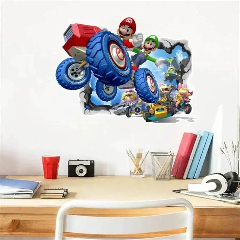  Vibrant Wall Sticker 3D Cartoon Decor Toyland EU -  ToylandEU™