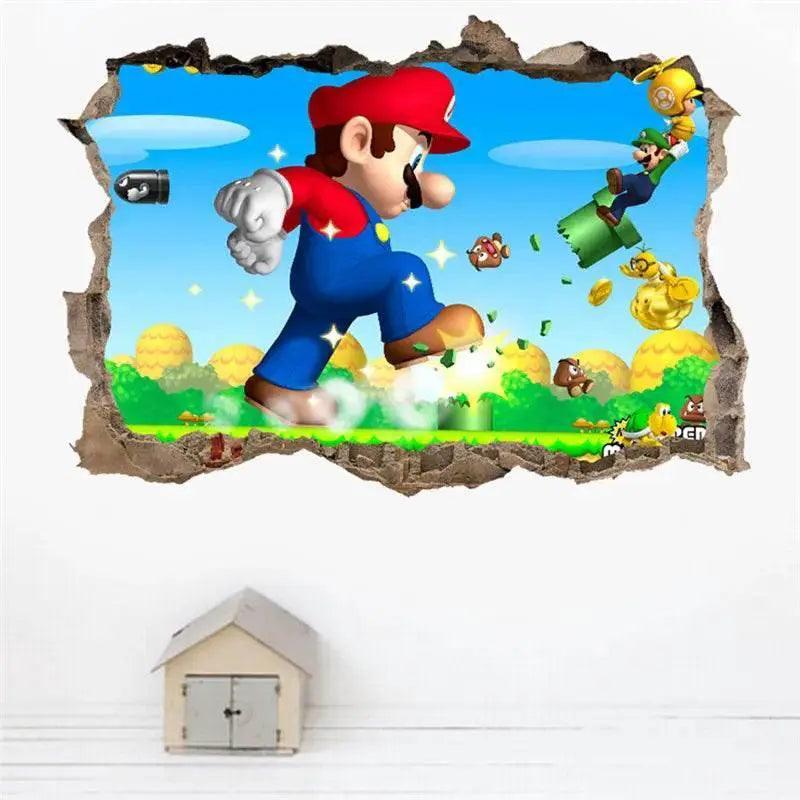  Vibrant Wall Sticker 3D Cartoon Decor Toyland EU -  ToylandEU™