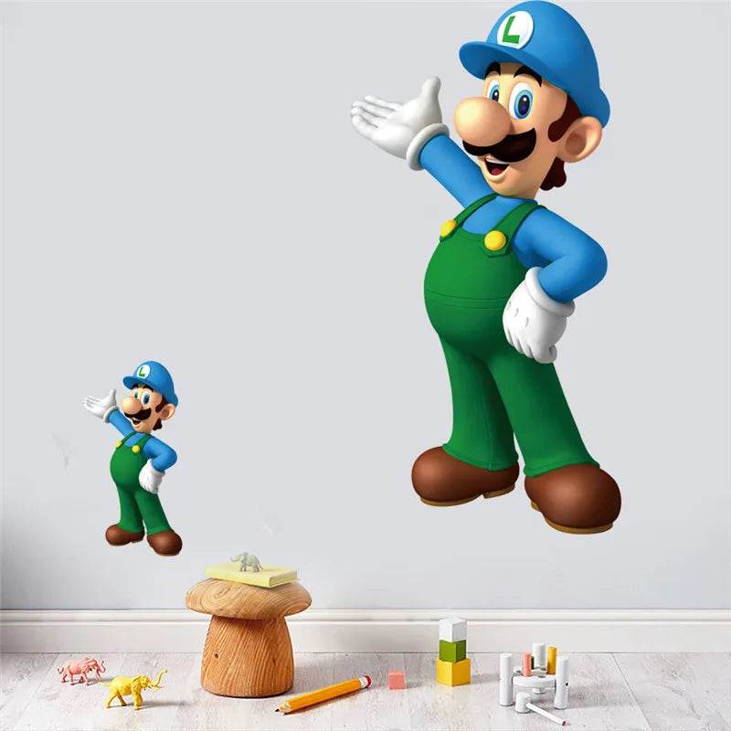 Vibrant Wall Sticker 3D Cartoon Design For Kids Rooms - ToylandEU