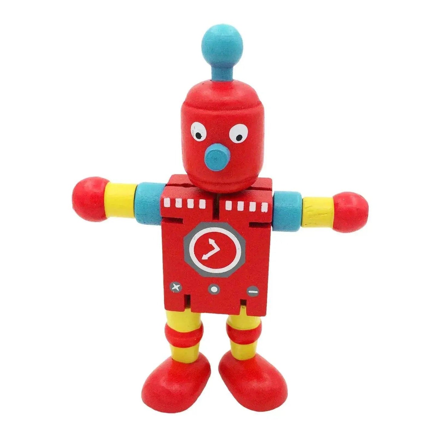  Vibrant Wooden Adaptable Robot Toy - Fun Learning for Kids -  ToylandEU™