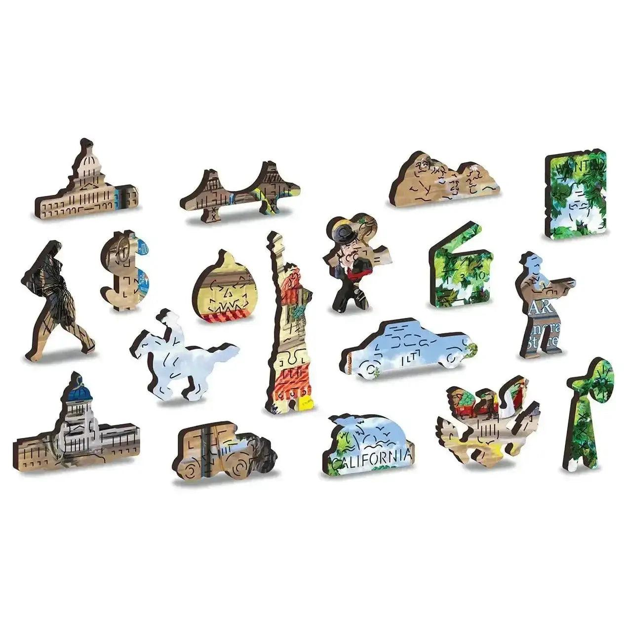  Victorian Street Wood Jigsaw Puzzle Eco Friendly -  ToylandEU™