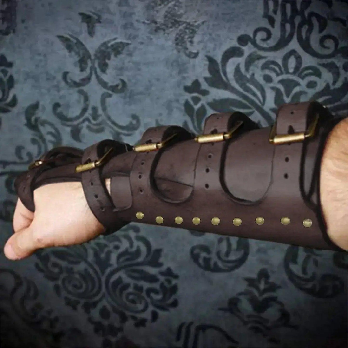  Viking Gauntlet Bracer Leather Arm Armor Cosplay Ready -  ToylandEU™