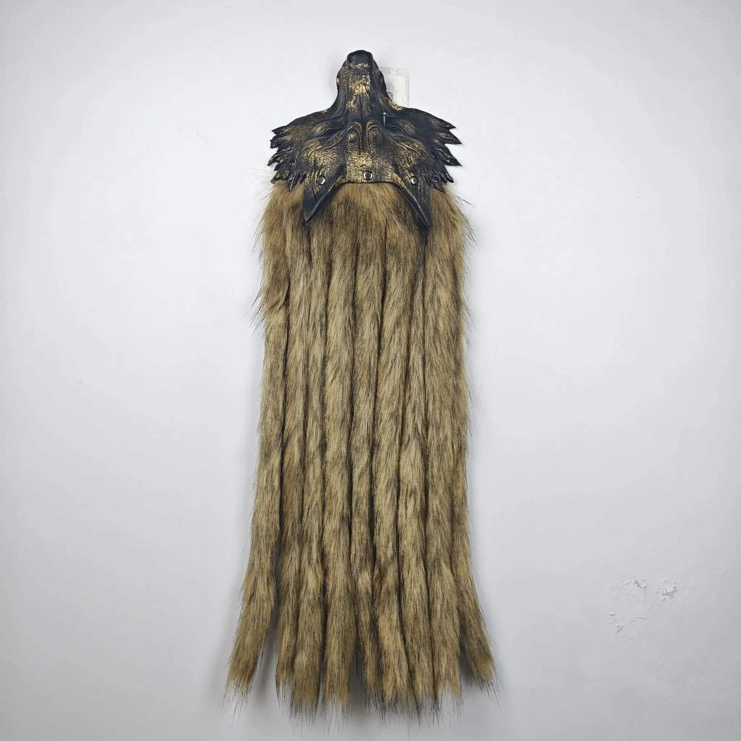  Viking Headdress Unisex Wolf Mask Cosplay Faux Fur -  ToylandEU™