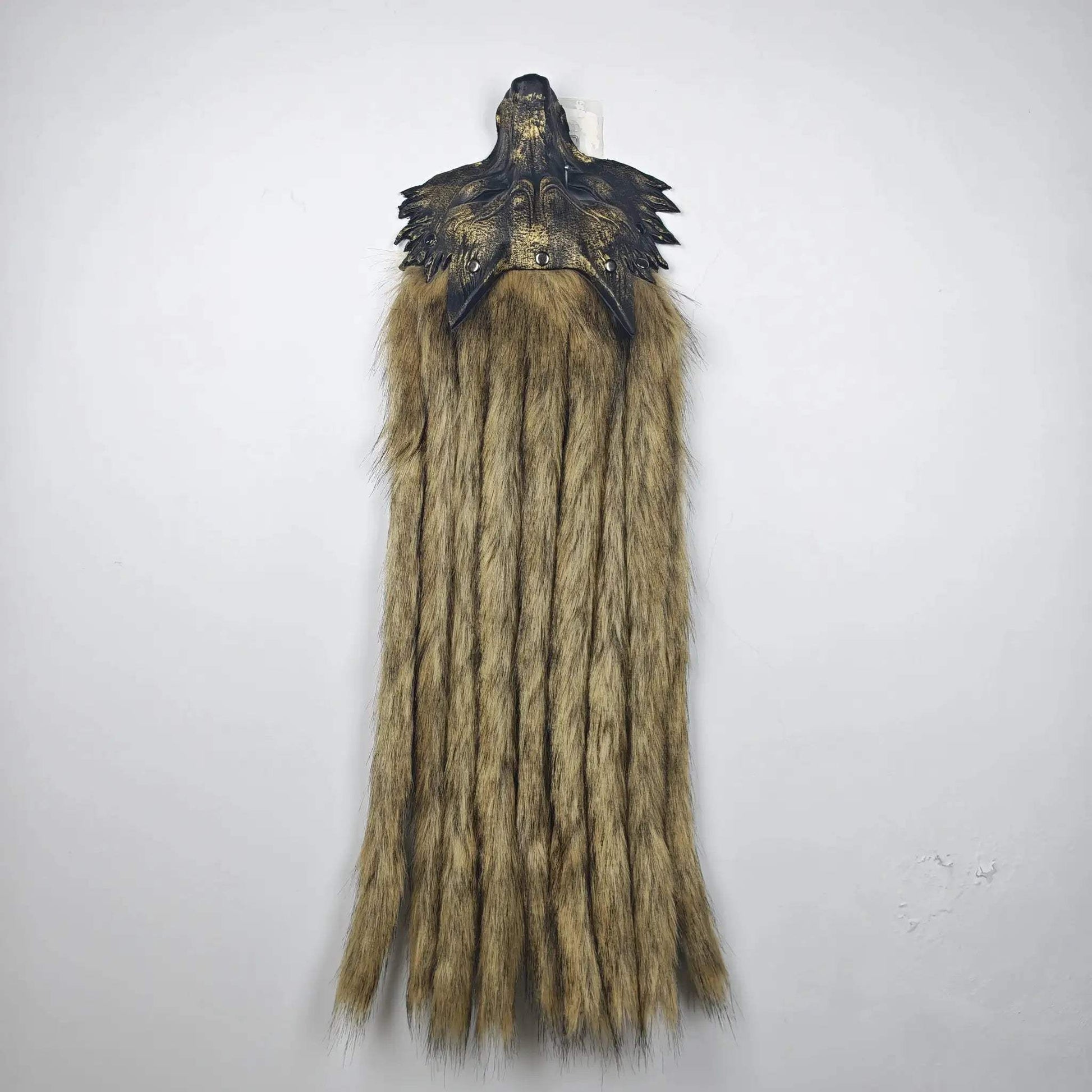  Viking Headdress Unisex Wolf Mask Cosplay Faux Fur -  ToylandEU™