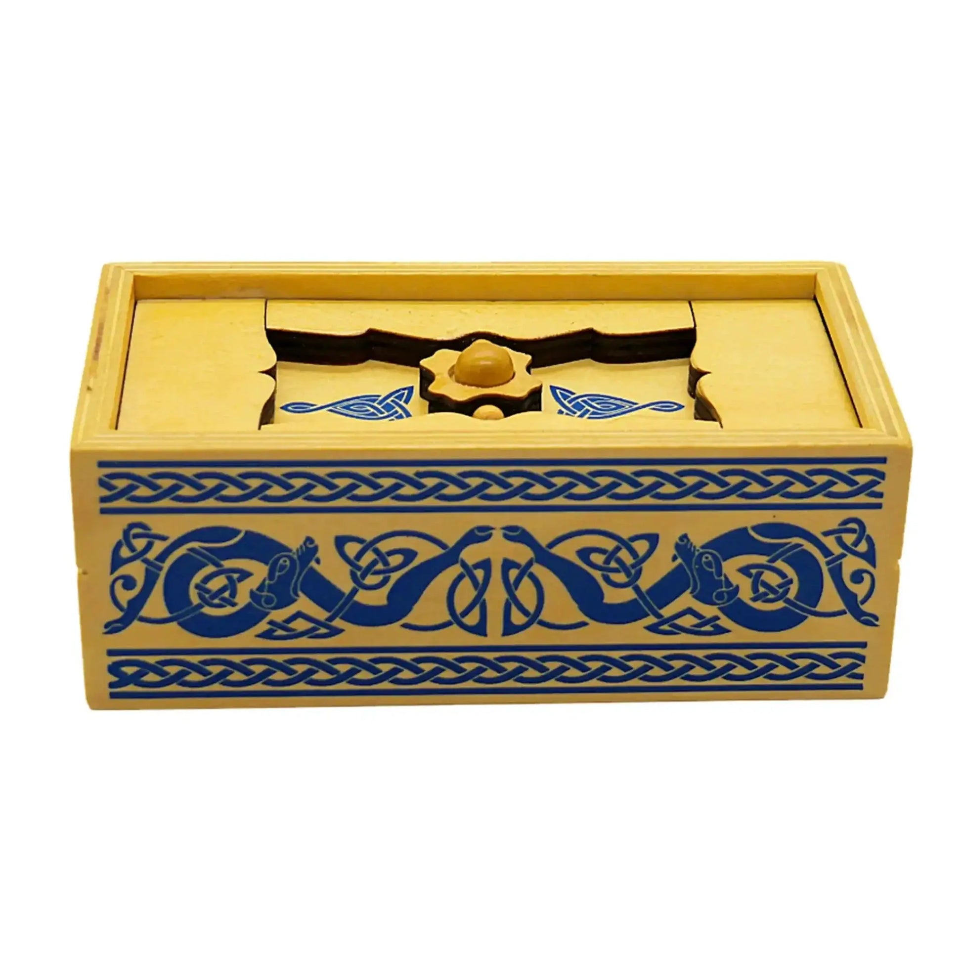 Viking Sea Chest Puzzle Box With Gift Card Slot Treasure - ToylandEU