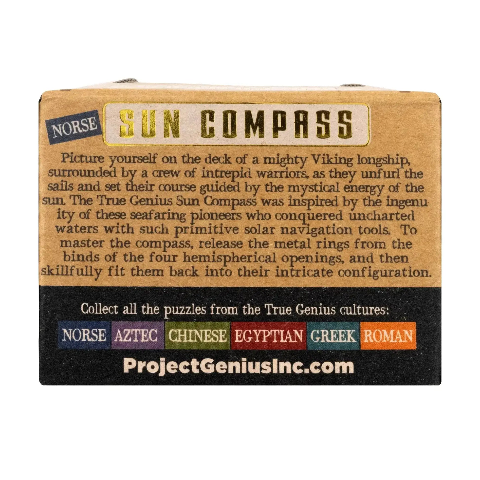 Viking Sun Compass - Metal Puzzle - ToylandEU