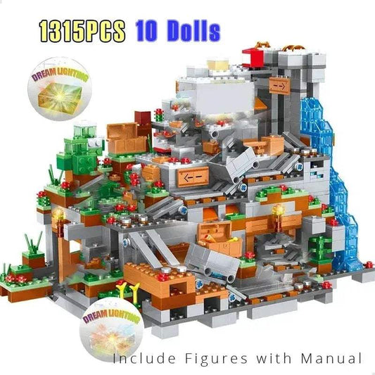  Building Blocks Steve Figures Special Edition Village -  ToylandEU™
