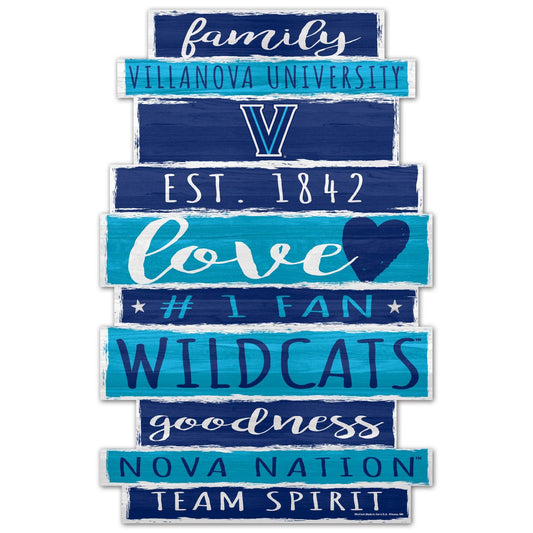 Villanova Wildcats 11x17 Wood Sign with Established Date - ToylandEU