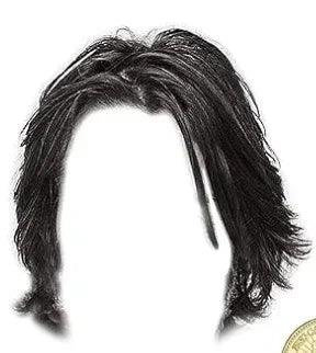 Wig | Vincent Vega Style Cosplay Wig | Heat Resistant Silk | Medium