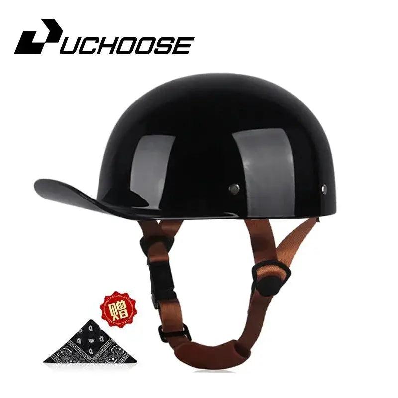  Vintage Open Face Motorcycle Helmet for Adults Summer -  ToylandEU™