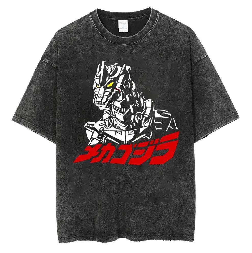 Vintage Washed Cotton T Shirt Crew Neck Ultra Soft Tee - ToylandEU