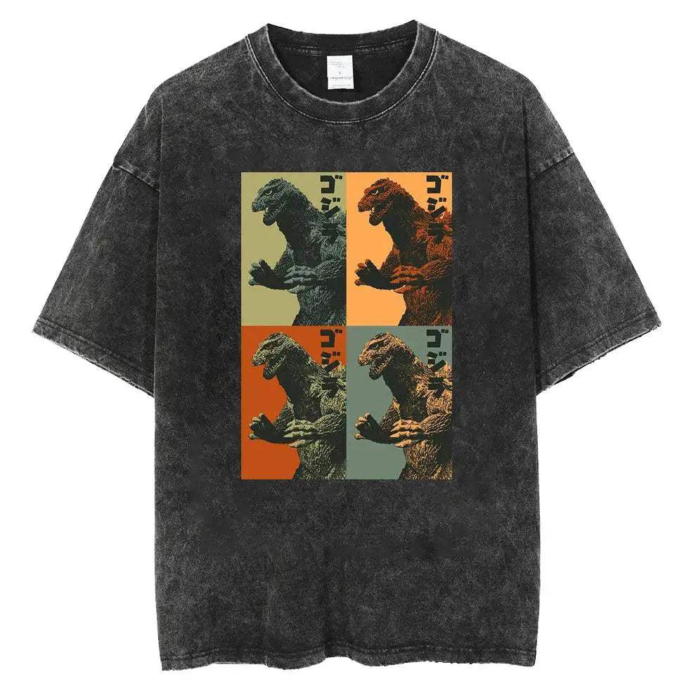 Vintage Washed Cotton T Shirt Crew Neck Ultra Soft Tee - ToylandEU