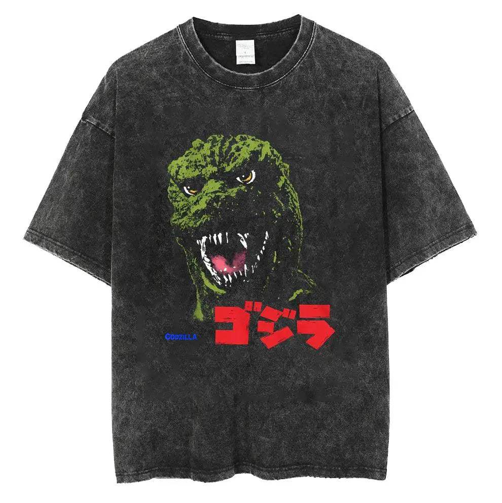 Vintage Washed Cotton T Shirt Crew Neck Ultra Soft Tee - ToylandEU