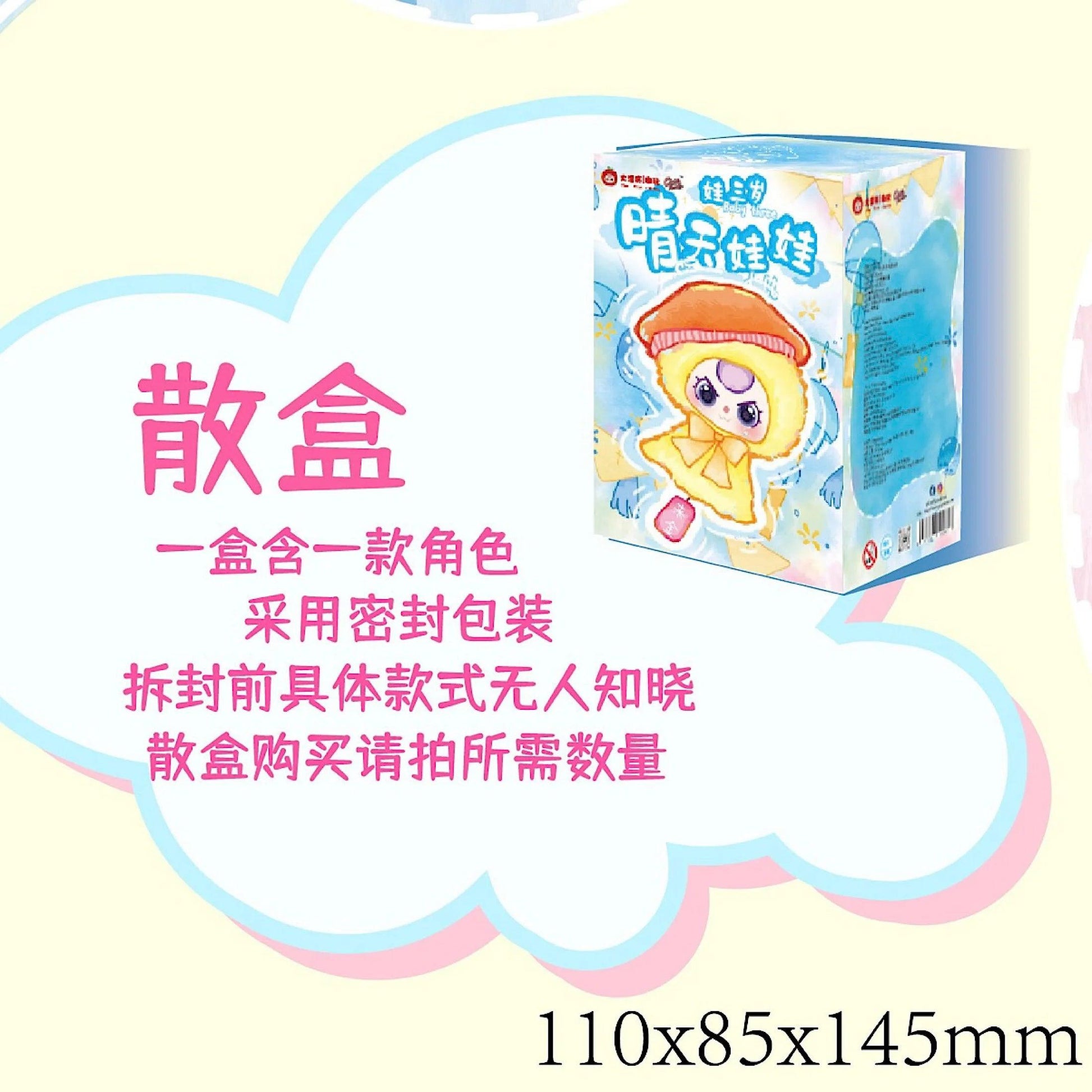  Vinyl Blind Box Doll | 20.4 cm Tall | Toylandeu™ 