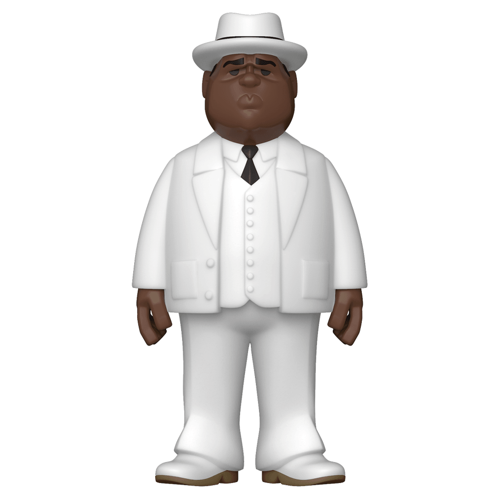Vinyl Gold Biggie | White Suit 12 Inch | Toylandeu™