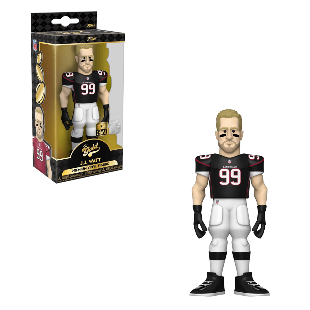 Vinyl Gold JJ Watt | 5-Inch Home Uniform | Toylandeu™