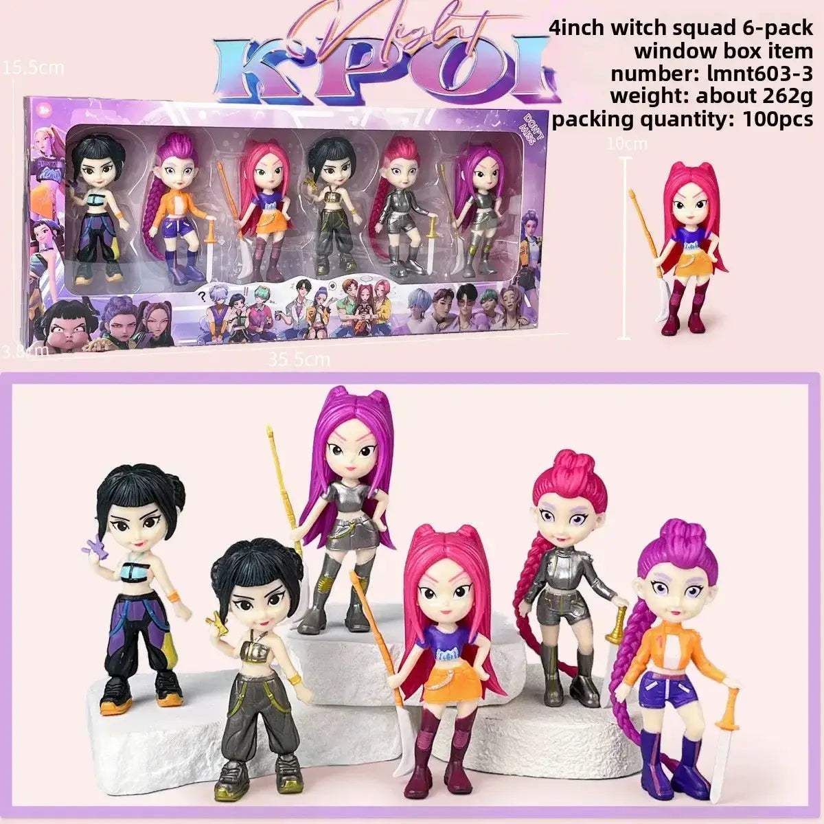 Vinyl Toy Figure Blind Box Anime Doll Collectible Gift - ToylandEU