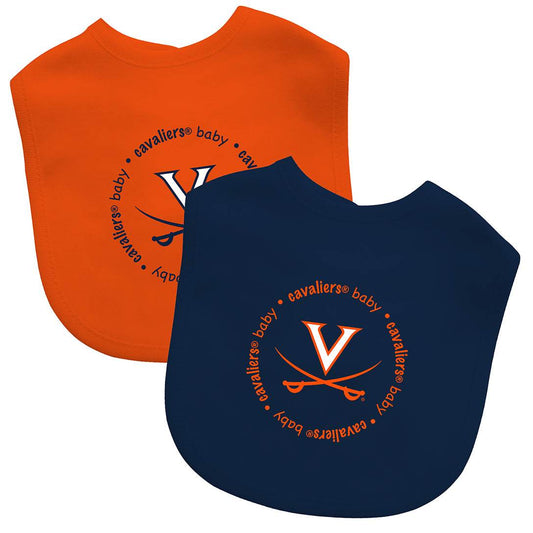 Virginia Cavaliers Baby Bibs 2 Pack Officially Licensed - ToylandEU