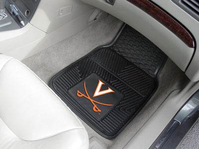 Virginia Cavaliers Car Mats Heavy Duty 2 Piece Vinyl - ToylandEU