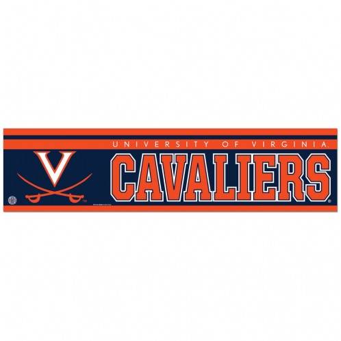 Virginia Cavaliers Decal 3x12 Bumper Strip Licensed - ToylandEU