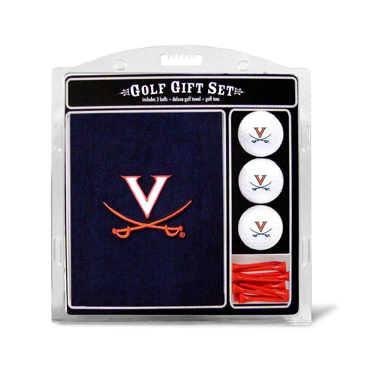 Virginia Cavaliers Golf Gift Set With Embroidered Towel - ToylandEU