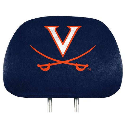 Virginia Cavaliers Headrest Covers Full Printed Style - ToylandEU