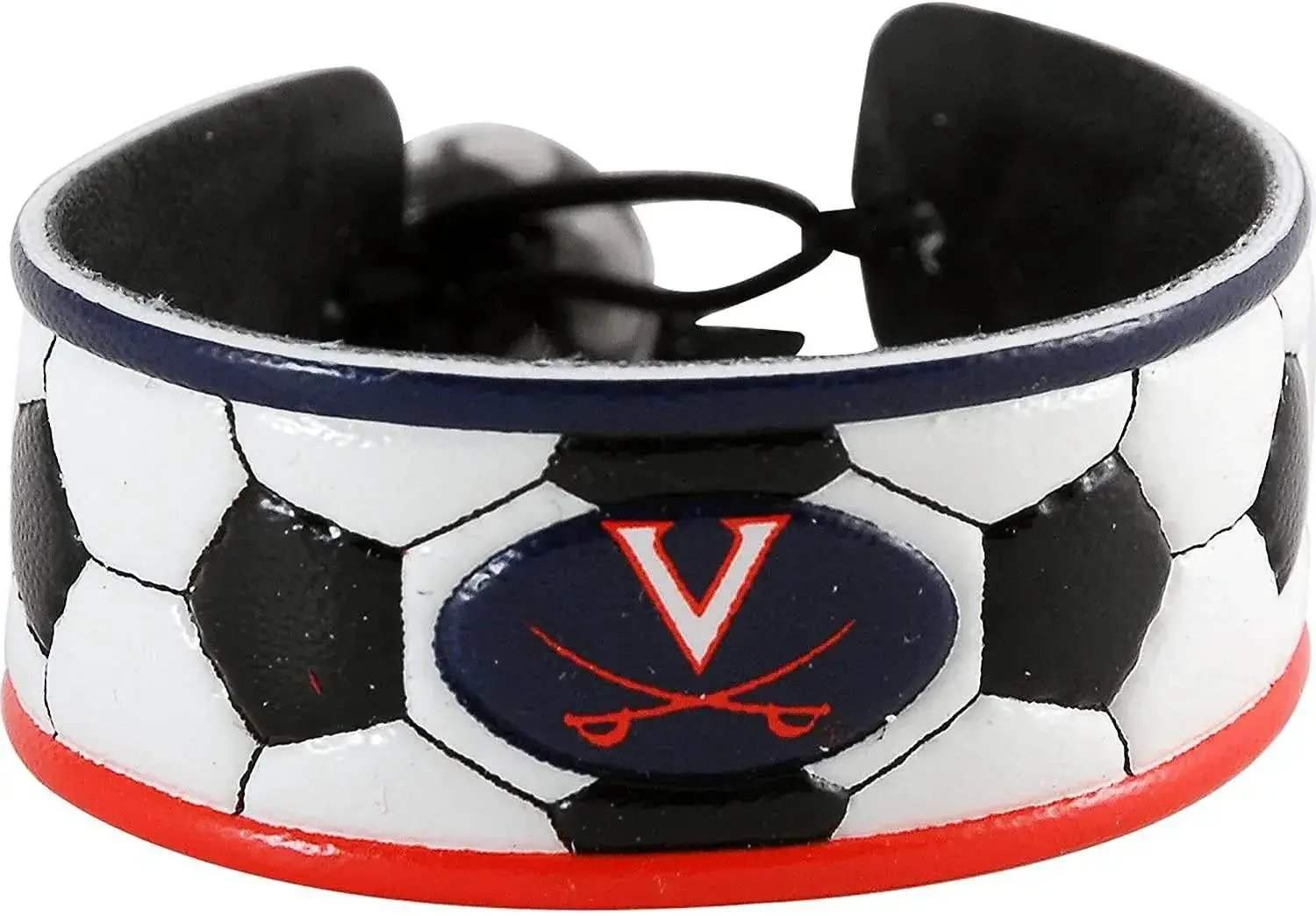  Virginia Cavaliers Leather Bracelet Ceramic Bead Soccer -  ToylandEU™